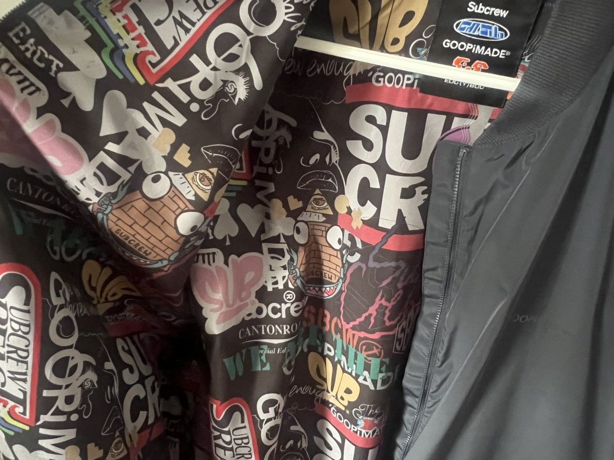 GOOPiMADE GOOPi-MADE x SUBCREW Sub-Utility Bomber Jacket “RGW-01B” Size US L / EU 52-54 / 3 - 17 Thumbnail