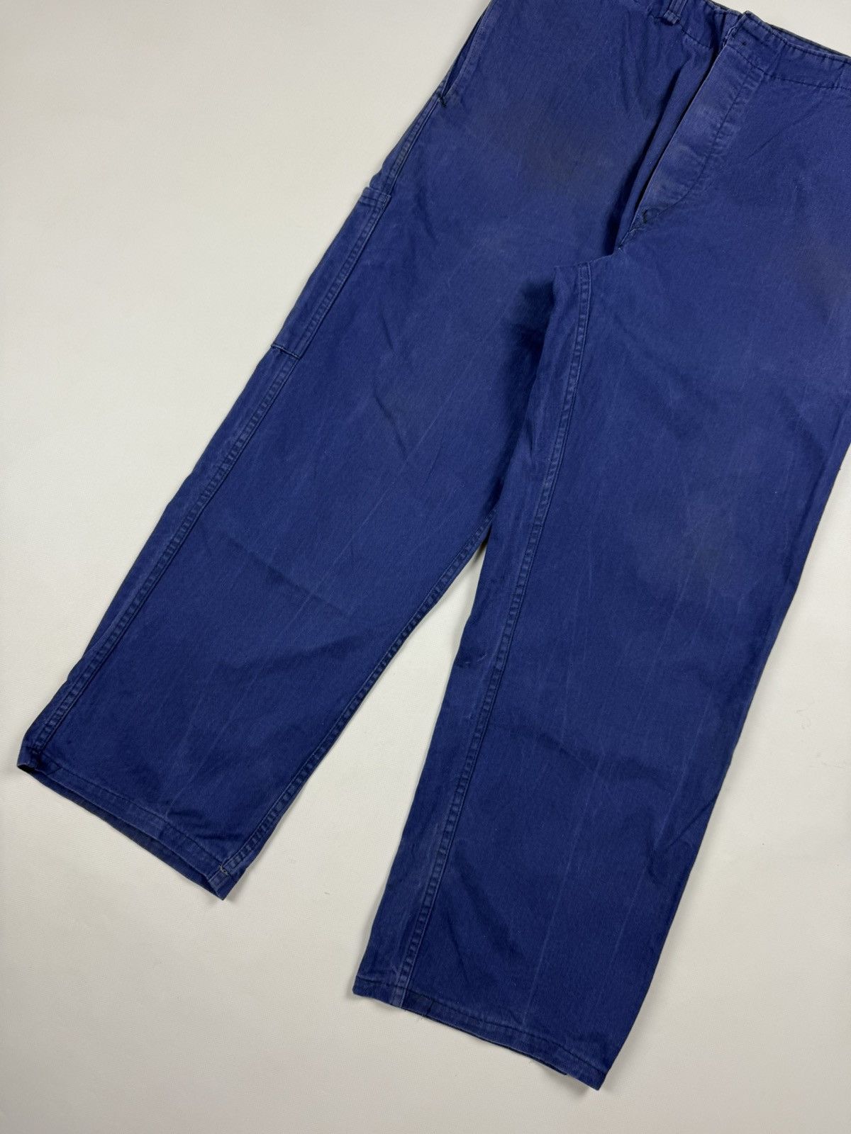 Le Laboureur Vintage French Workwear Carpenter Sanforize Pants Trousers Size US 40 / EU 56 - 3 Thumbnail