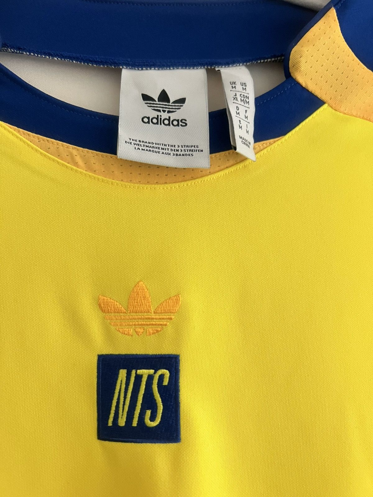 Adidas Brand new yellow Adidas x NTS jersey Size US M / EU 48-50 / 2 - 4 Thumbnail
