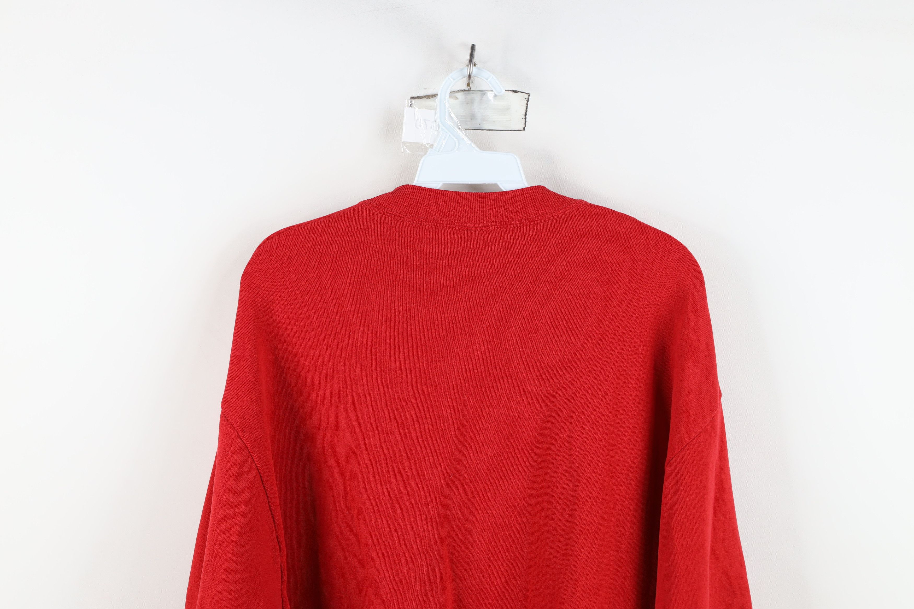 Vintage Vintage 90s Streetwear Quilt Heart Farmhouse Sweatshirt USA Size US L / EU 52-54 / 3 - 13 Thumbnail