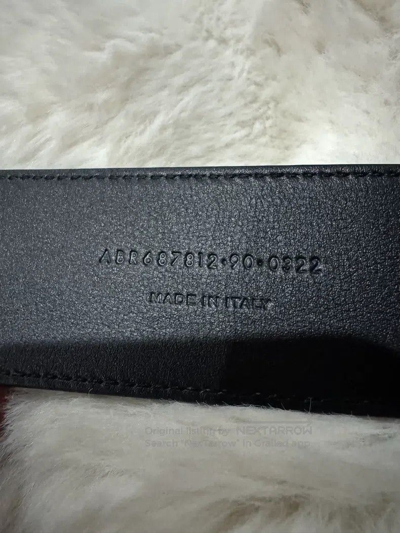 Saint Laurent Paris Saint Laurent Paris size 90 Double Ring Leather Belt Size ONE SIZE - 5 Thumbnail
