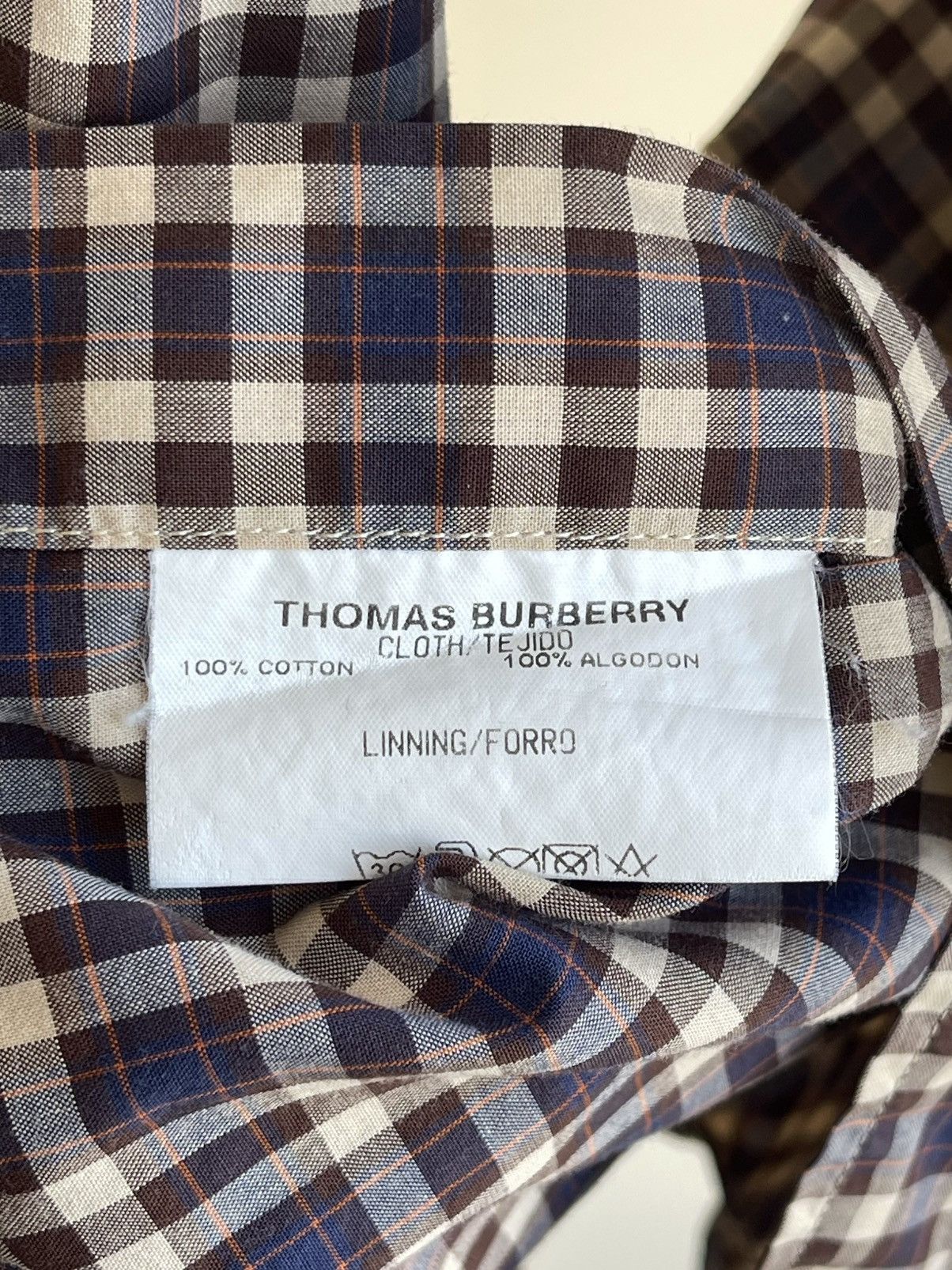 Burberry Thomas Plaid Checked Button Down Long Sleeve Shirt 2000s Size US M / EU 48-50 / 2 - 11 Thumbnail