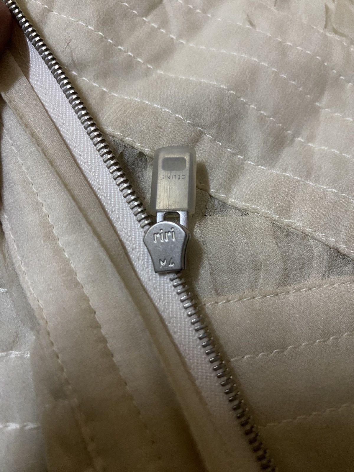 Celine Celine Phoebe Philo Era Blouson Zip Bomber Style Silk Jacket Size XS / US 0-2 / IT 36-38 - 7 Thumbnail