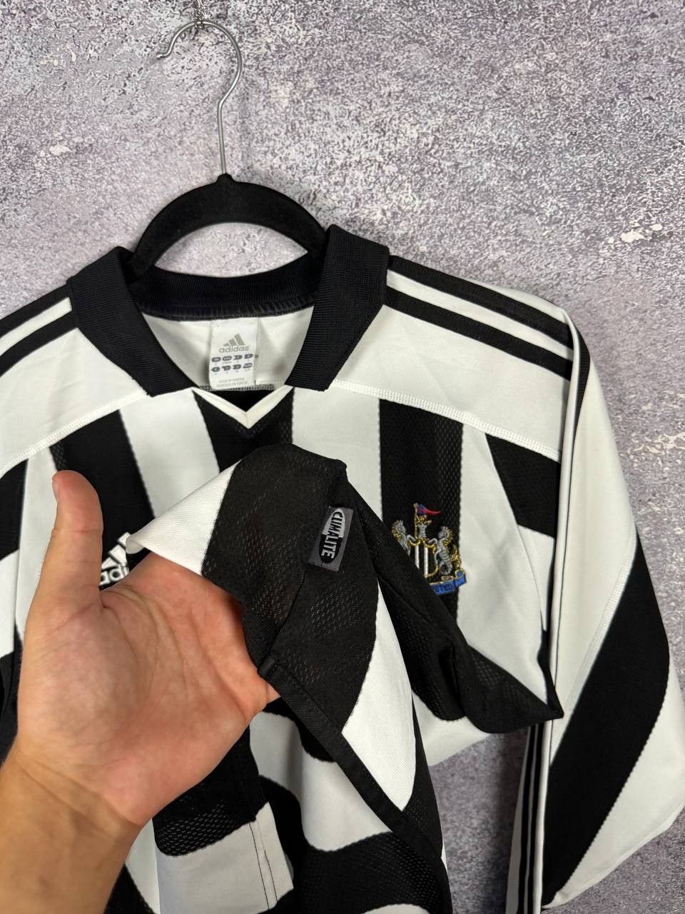 Adidas Vintage Newcastle United 2003/04 Home Adidas Soccer Jersey Size US S / EU 44-46 / 1 - 10 Thumbnail