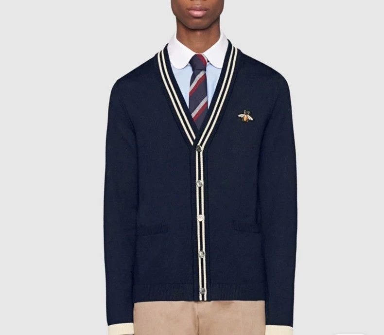 Gucci Gucci Wool knitted cardigan sweater 2501-Nextarrow Size US S / EU 44-46 / 1 - 1 Thumbnail