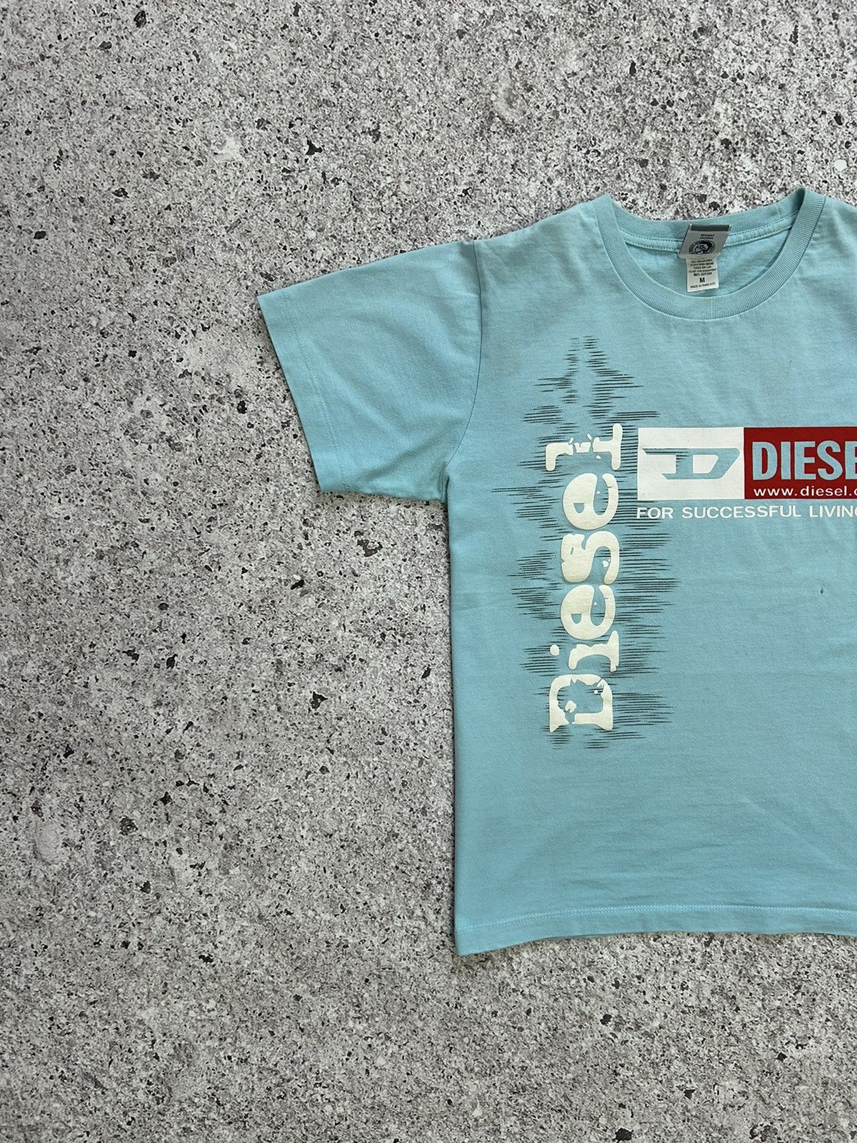 Diesel × Japanese Brand Vintage 90s Diesel Big logo t-shirt retro rare Y2K Size US XS / EU 42 / 0 - 4 Thumbnail