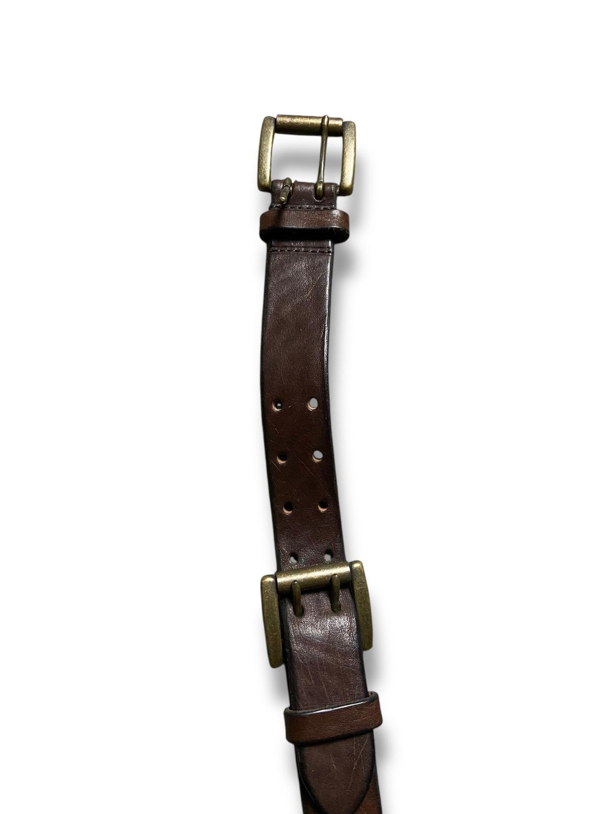 Tete Homme TETE HOMME LEATHER BELT (142) Size 36 - 2 Thumbnail