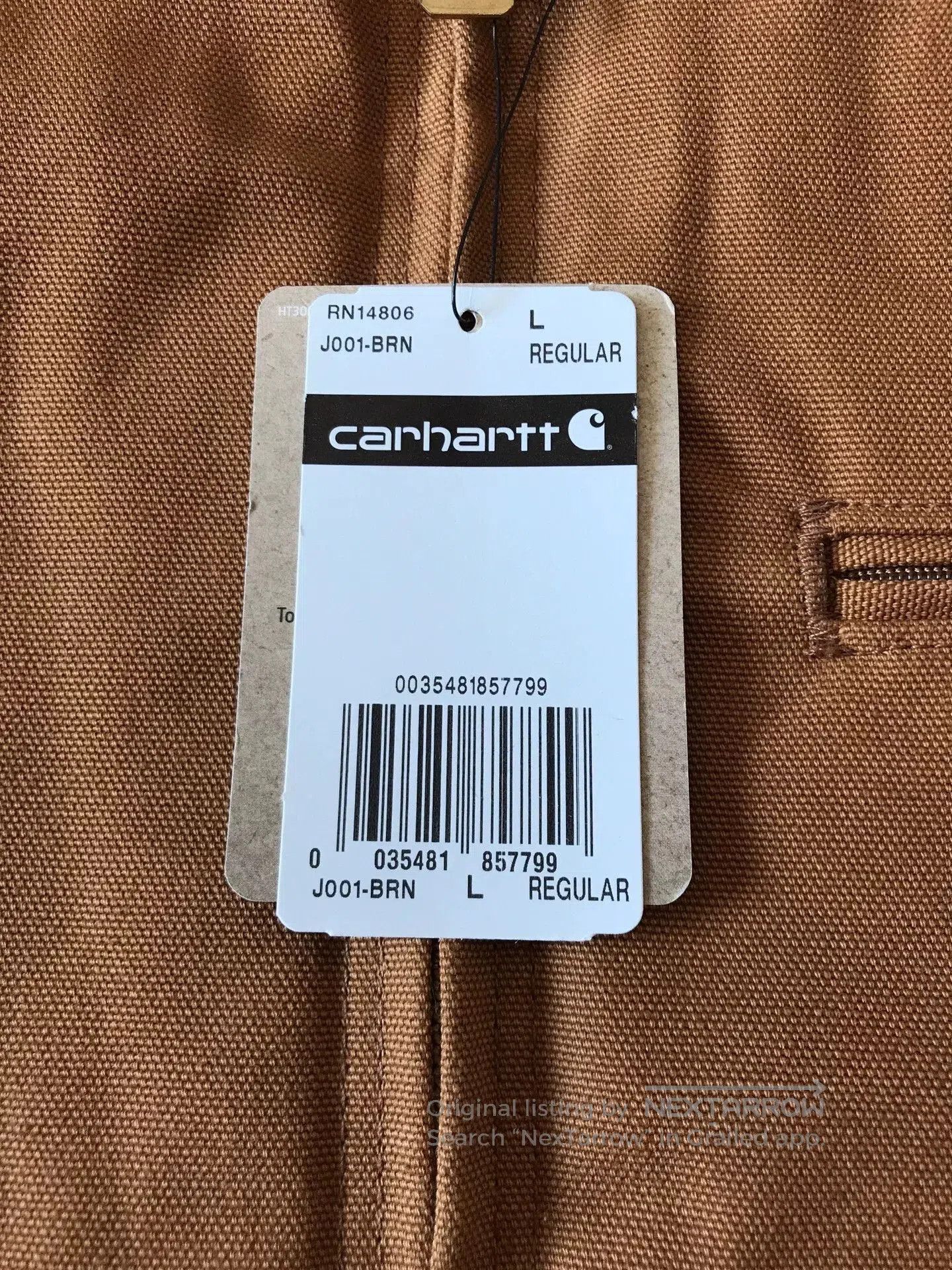 Carhartt Carhartt J001 Detroit Work Jacket. Size US L / EU 52-54 / 3 - 8 Thumbnail