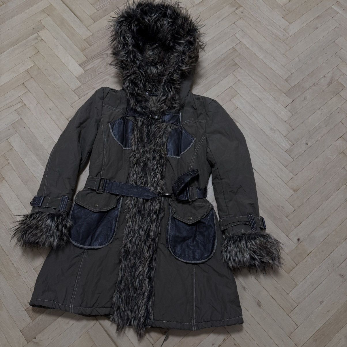 If Six Was Nine Vinatge If Six Was Nine Type Fur Avant Garde Jacket Size L / US 10 / IT 46 - 2 Thumbnail