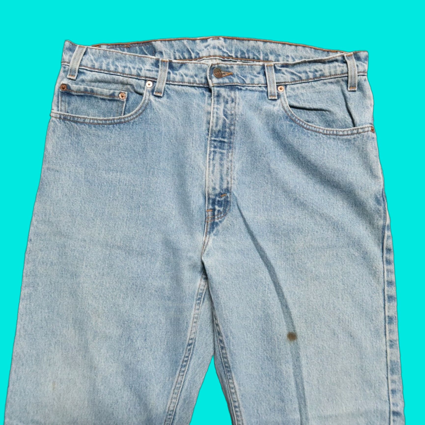 Levi's VINTAGE Levi's 505 Jeans Men Denim Light Wash Size 36 29 inches Made in USA Size US 36 / EU 52 - 1 Thumbnail