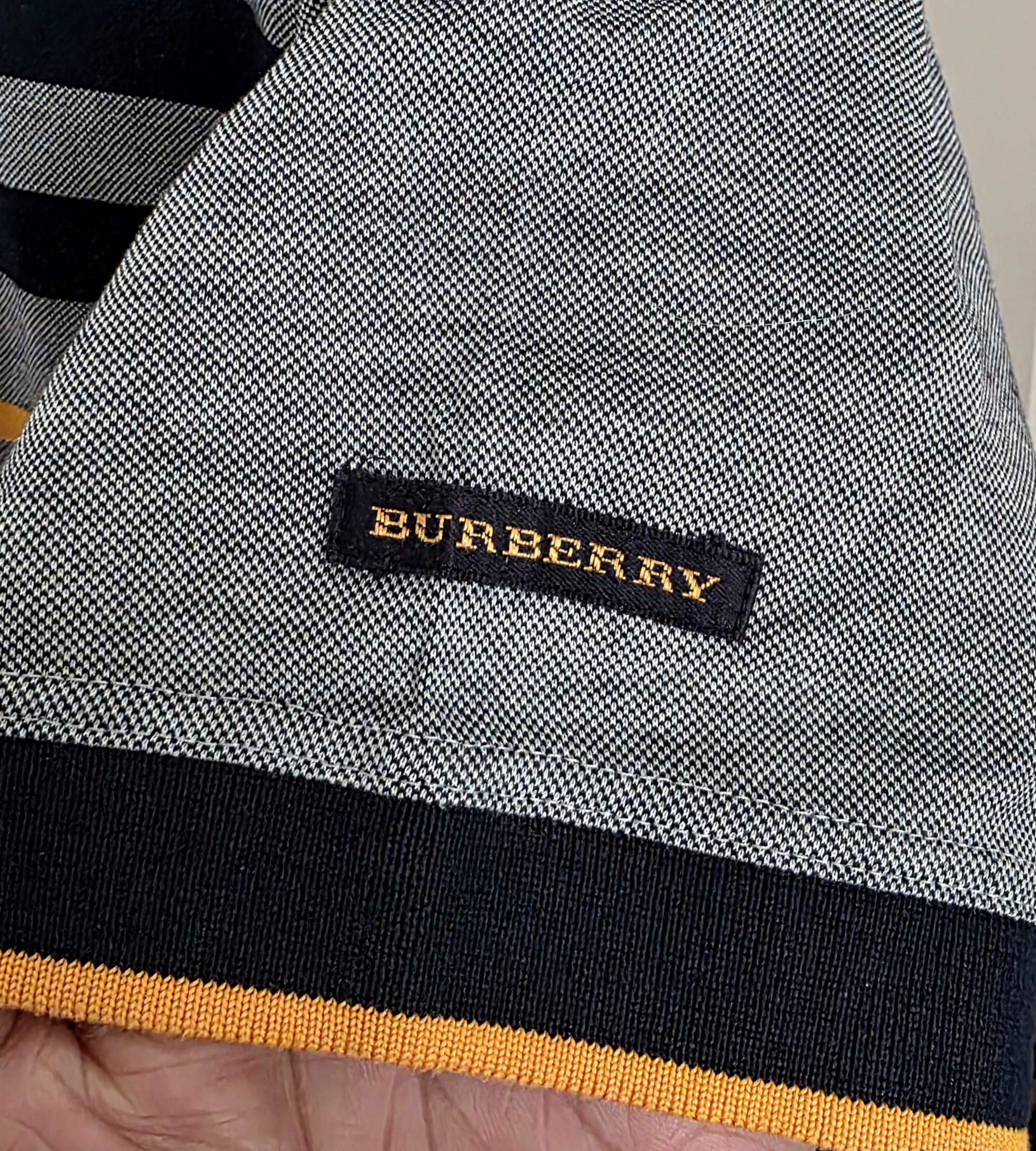 Burberry BURBERRY Golf vintage Polo Shirt Striped Men's Size Smal Size US S / EU 44-46 / 1 - 4 Thumbnail