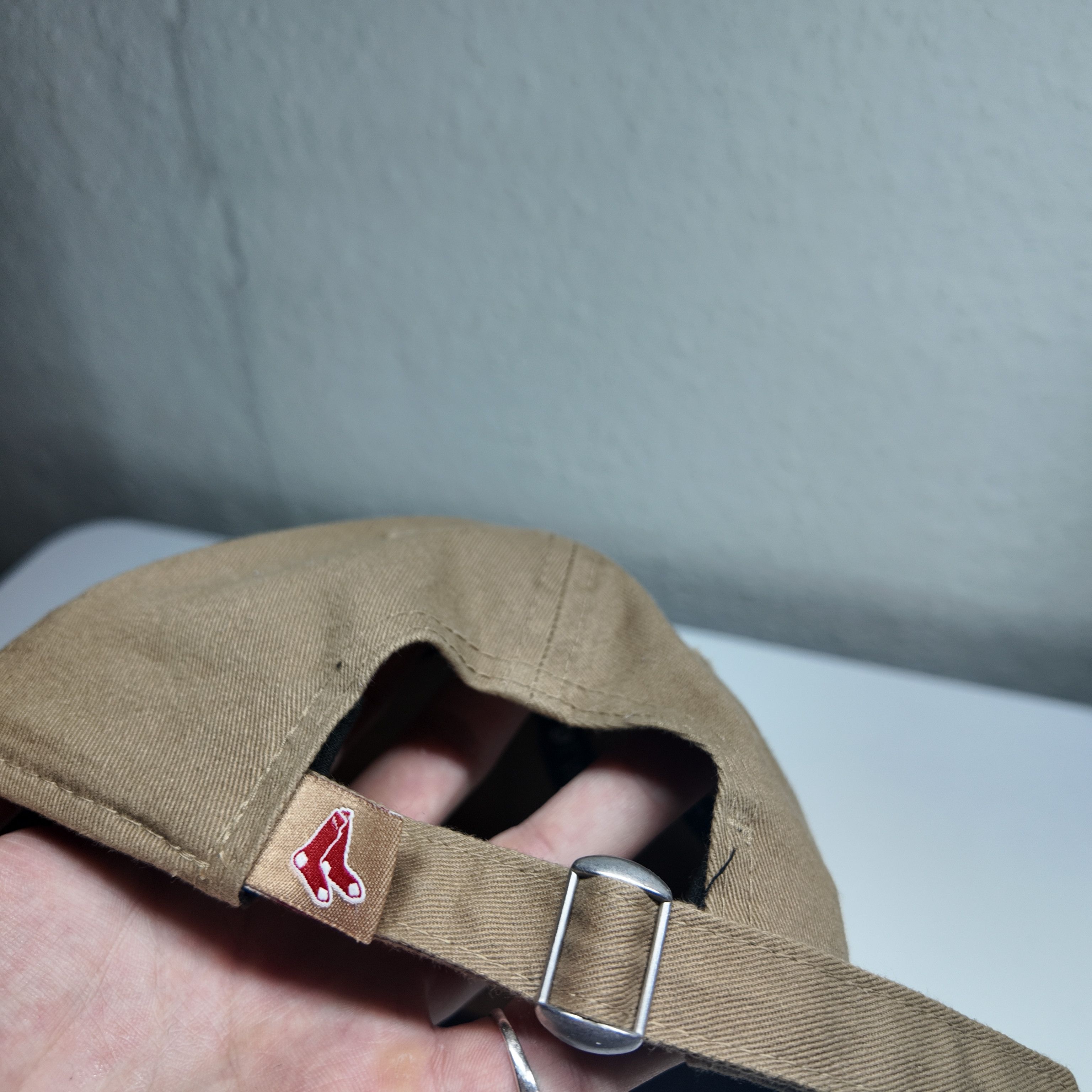 New Era New Era Boston Red Sox 9TWENTY Cap – Tan / Red Size ONE SIZE - 4 Thumbnail