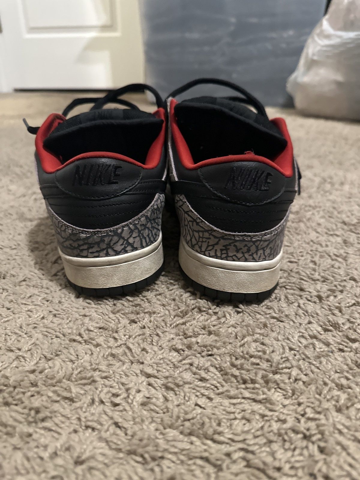 Supreme Black Cement Supreme SB Size US 11 / EU 44 - 4 Thumbnail