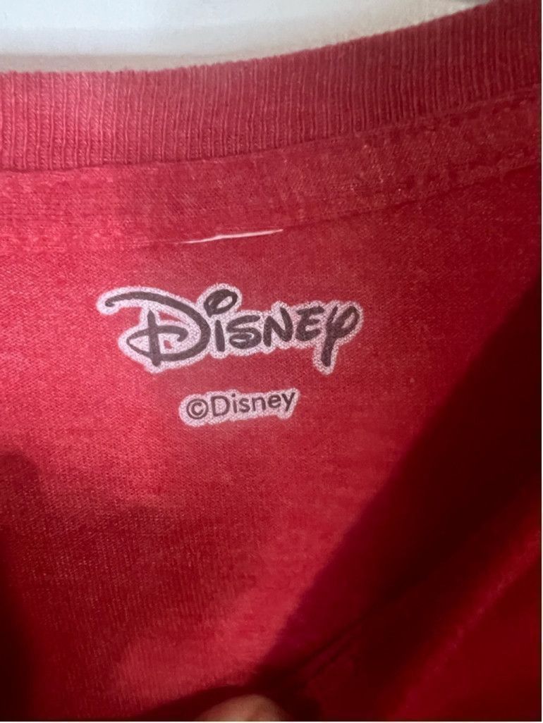 Disney Men's Disney Pluto USA Graphic T-Shirt XL Red Size US XL / EU 56 / 4 - 2 Thumbnail