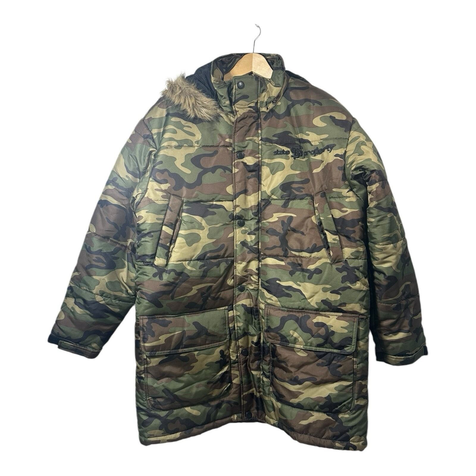 Other Vintage State Property Coat Jacket Y2K Hip Hop 90’s 2000’s Size US M / EU 48-50 / 2 - 1 Thumbnail