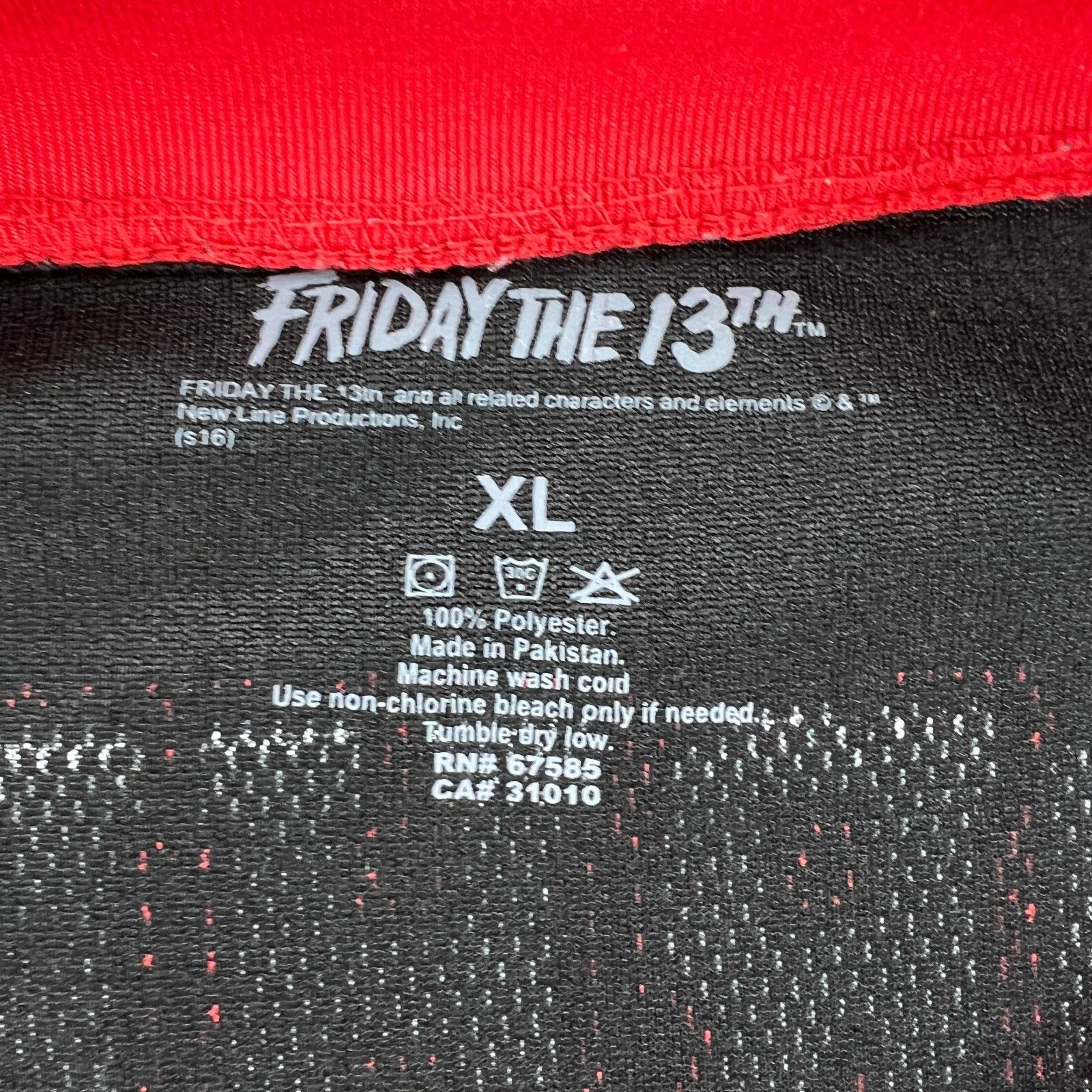 Other Friday The 13th Hockey Jersey Men XL Horror Jason Voorhees # Size US XL / EU 56 / 4 - 4 Thumbnail