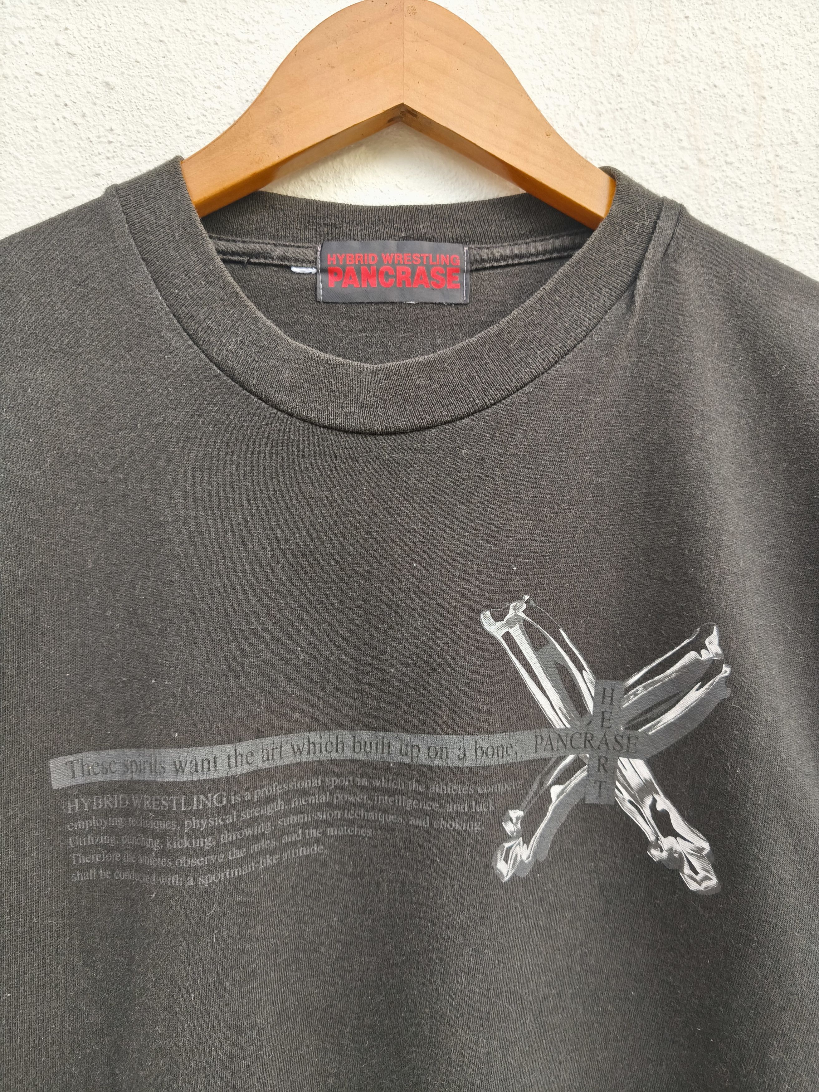 Japanese Brand 🔥 Hybrid Wrestling Pancrase t shirt Size US M / EU 48-50 / 2 - 1 Thumbnail