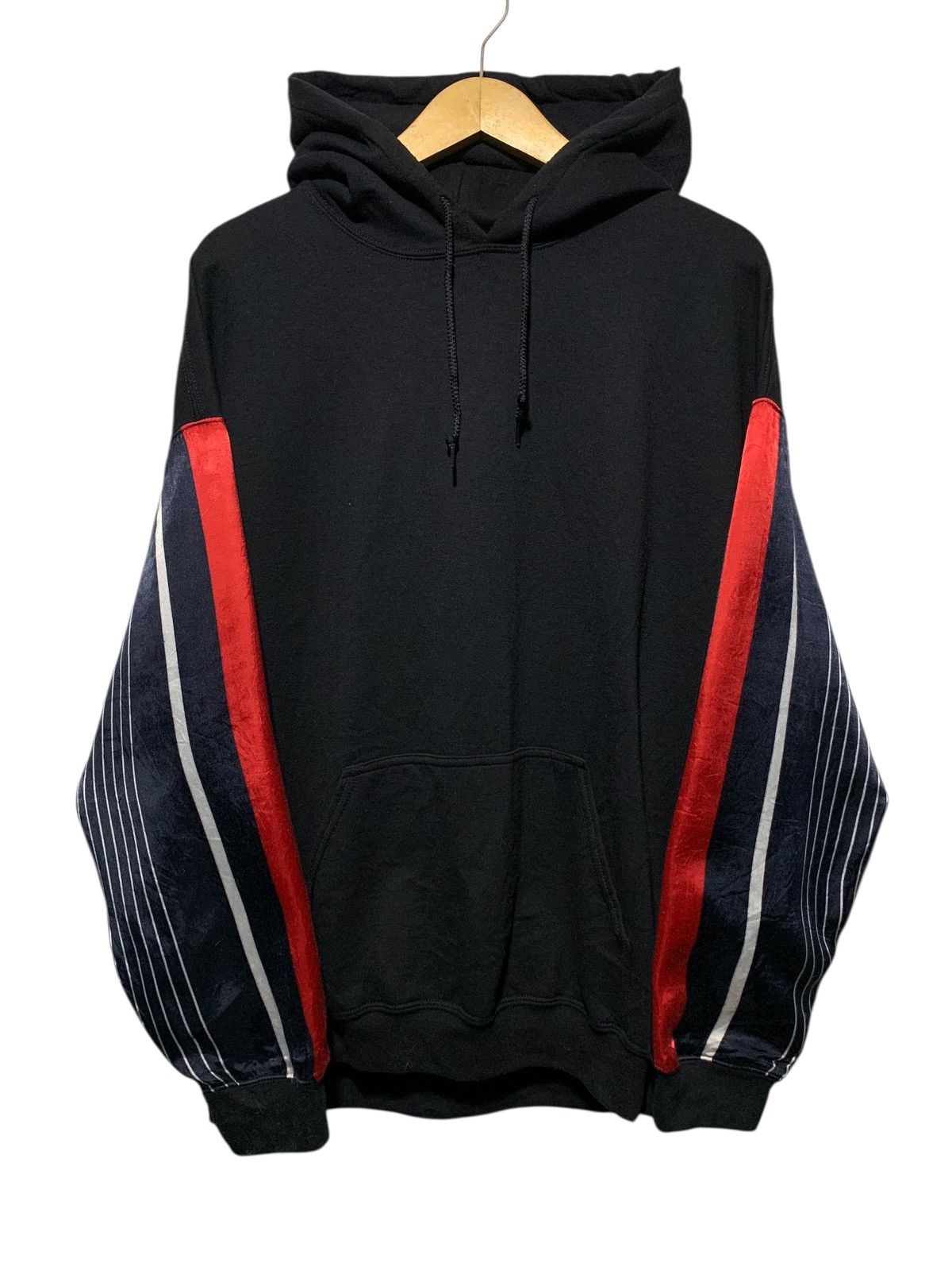 NOMA t.d FW19 NOMA t.d striped sleeve oversized hoodie Size US XL / EU 56 / 4 - 2 Thumbnail