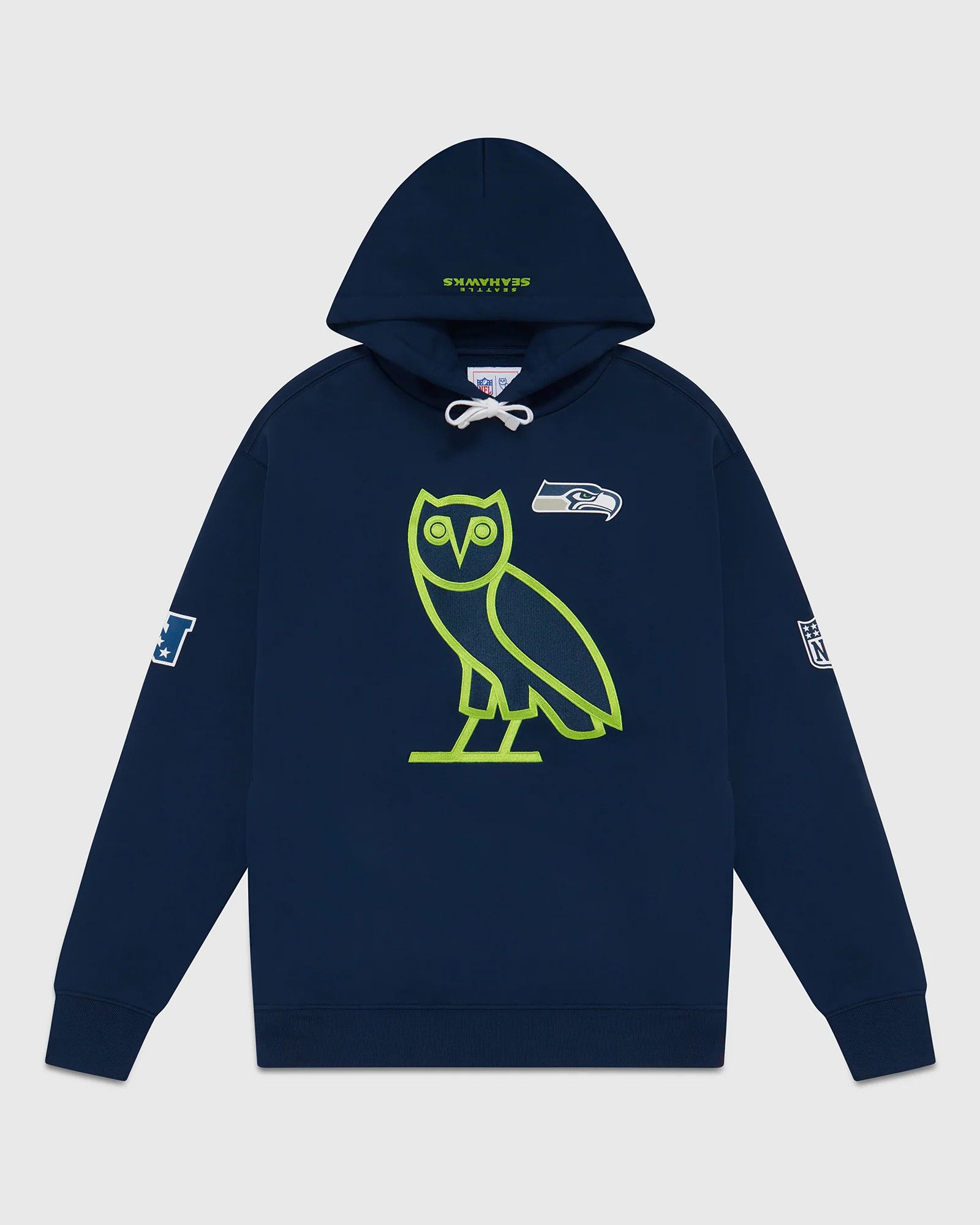 Drake × NFL × October's Very Own OVO x NFL SEATTLE SEAHAWKS OG HOODIE Size US M / EU 48-50 / 2 - 1 Thumbnail