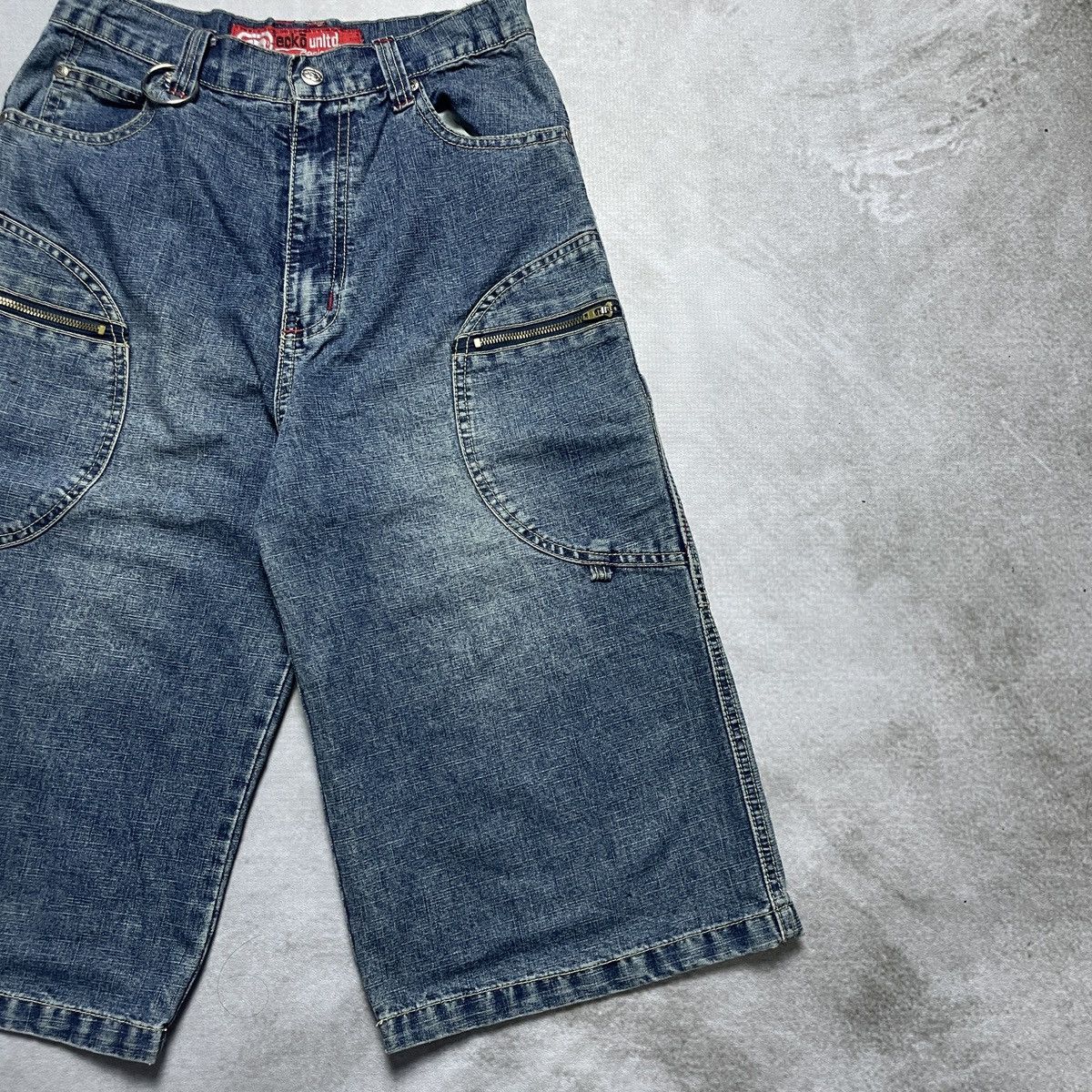 Ecko Unltd. × JNCO 2000’s Ecko Unltd Jorts pants Size US 27 - 2 Thumbnail