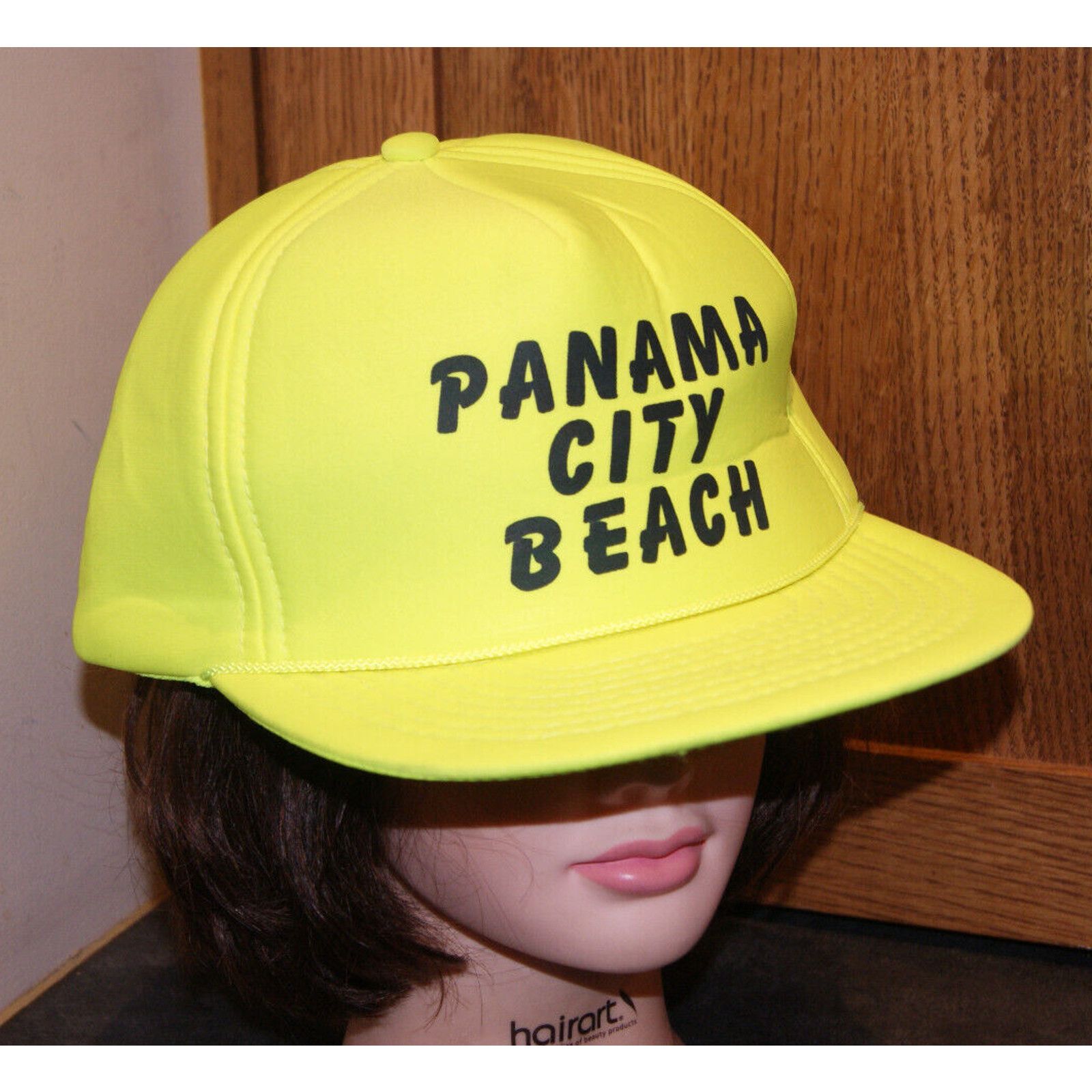 Nissan VTG Y2K Panama City Beach Florida Foam Rope Trucker Hat Cap Size ONE SIZE - 2 Thumbnail