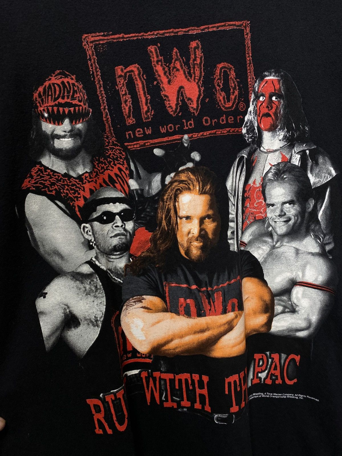 Vintage Vintage 90’s NWO Wrestling 1998 Tee Shirt XLarge Size US XL / EU 56 / 4 - 2 Thumbnail