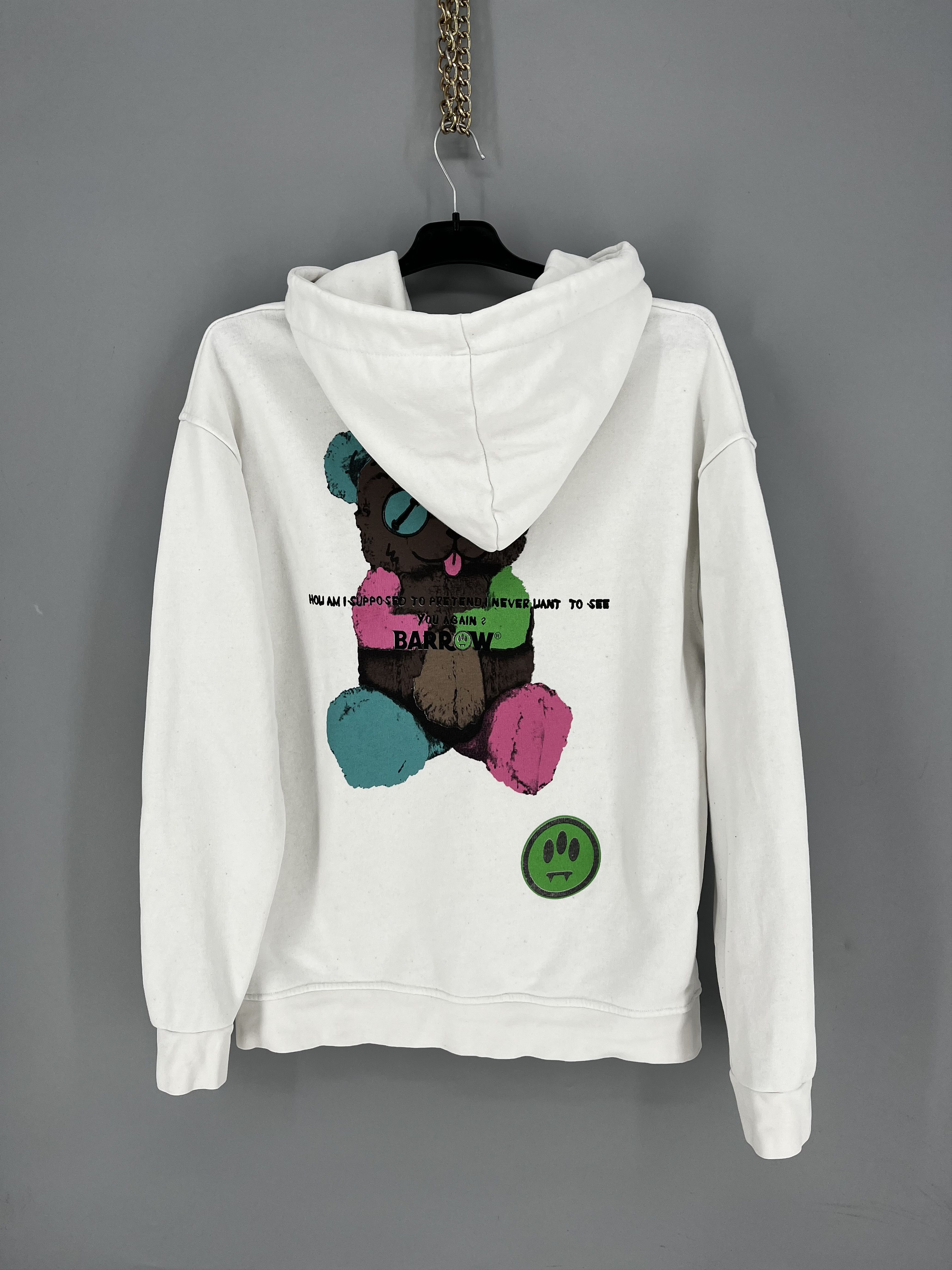 Barrow Barrow Hoodie Bear Black Want Feel Good Print Logo Size US M / EU 48-50 / 2 - 11 Thumbnail