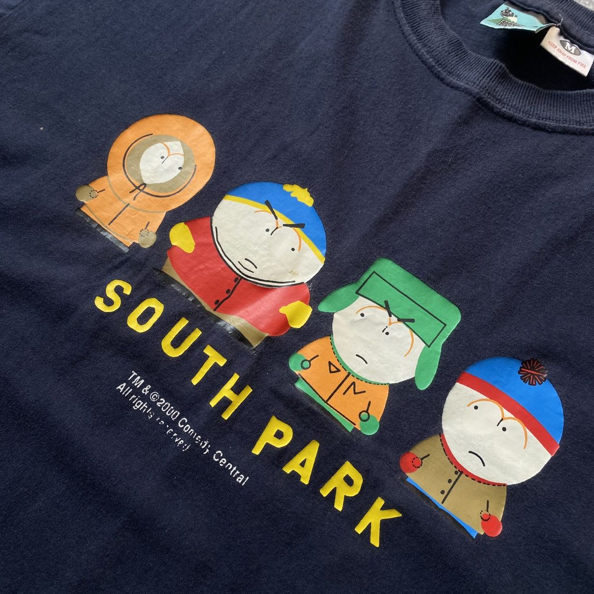 Cartoon Network Vintage South Park 2000 big logo Camedy cartoon tee Size US M / EU 48-50 / 2 - 3 Thumbnail