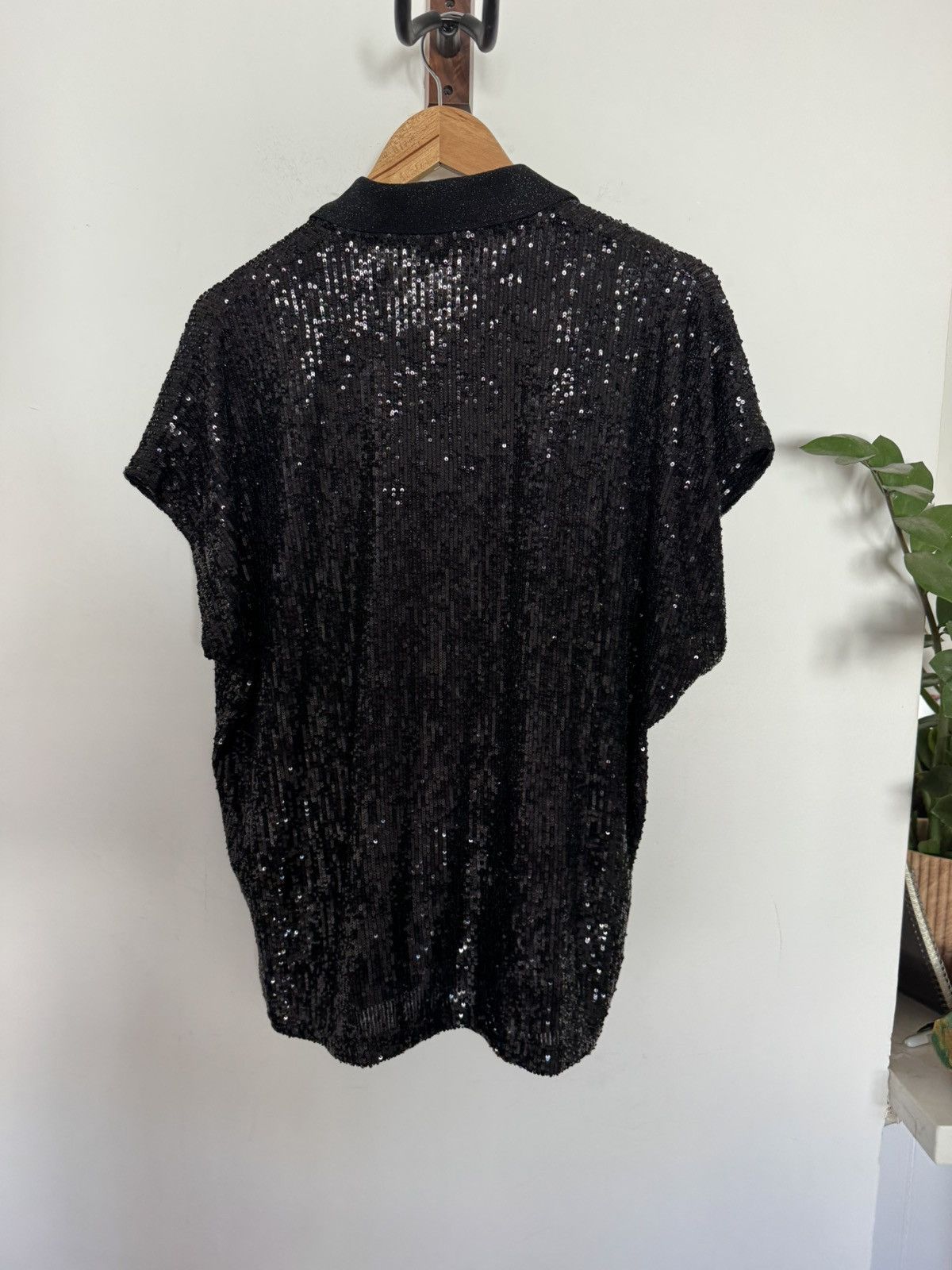 Saint Laurent Paris Sequins Polo Size US XS / EU 42 / 0 - 4 Thumbnail