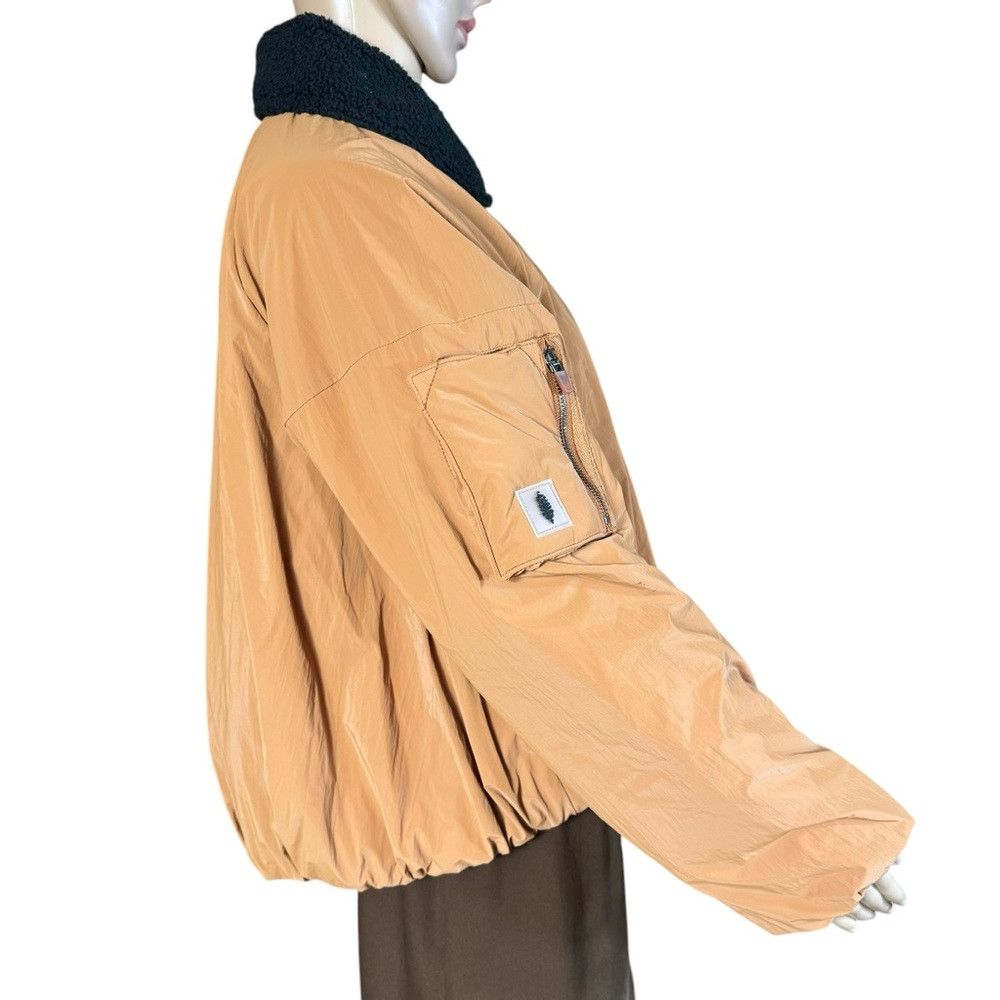 Free People NWT New Free People Outpost Bomber Bright Cider Combo Jacke Size XS / US 0-2 / IT 36-38 - 3 Thumbnail
