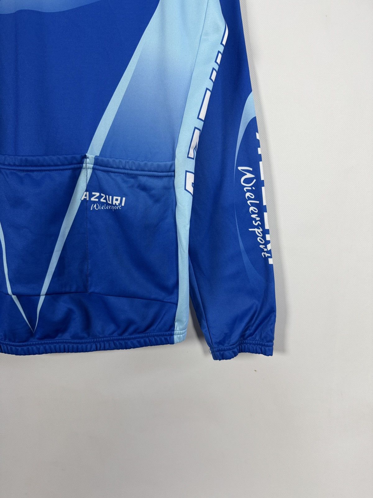 Rapha SMS Santini Azzuri Cycling Zip Jacket Long Sleeve Italy XL Size US XL / EU 56 / 4 - 16 Thumbnail