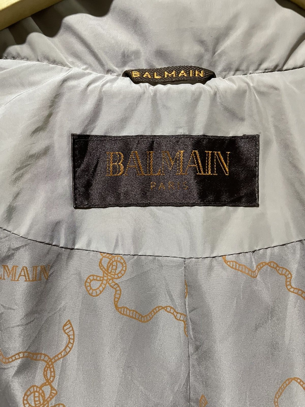 Balmain × Pierre Balmain BALMAIN COAT JACKET Size M / US 6-8 / IT 42-44 - 9 Thumbnail