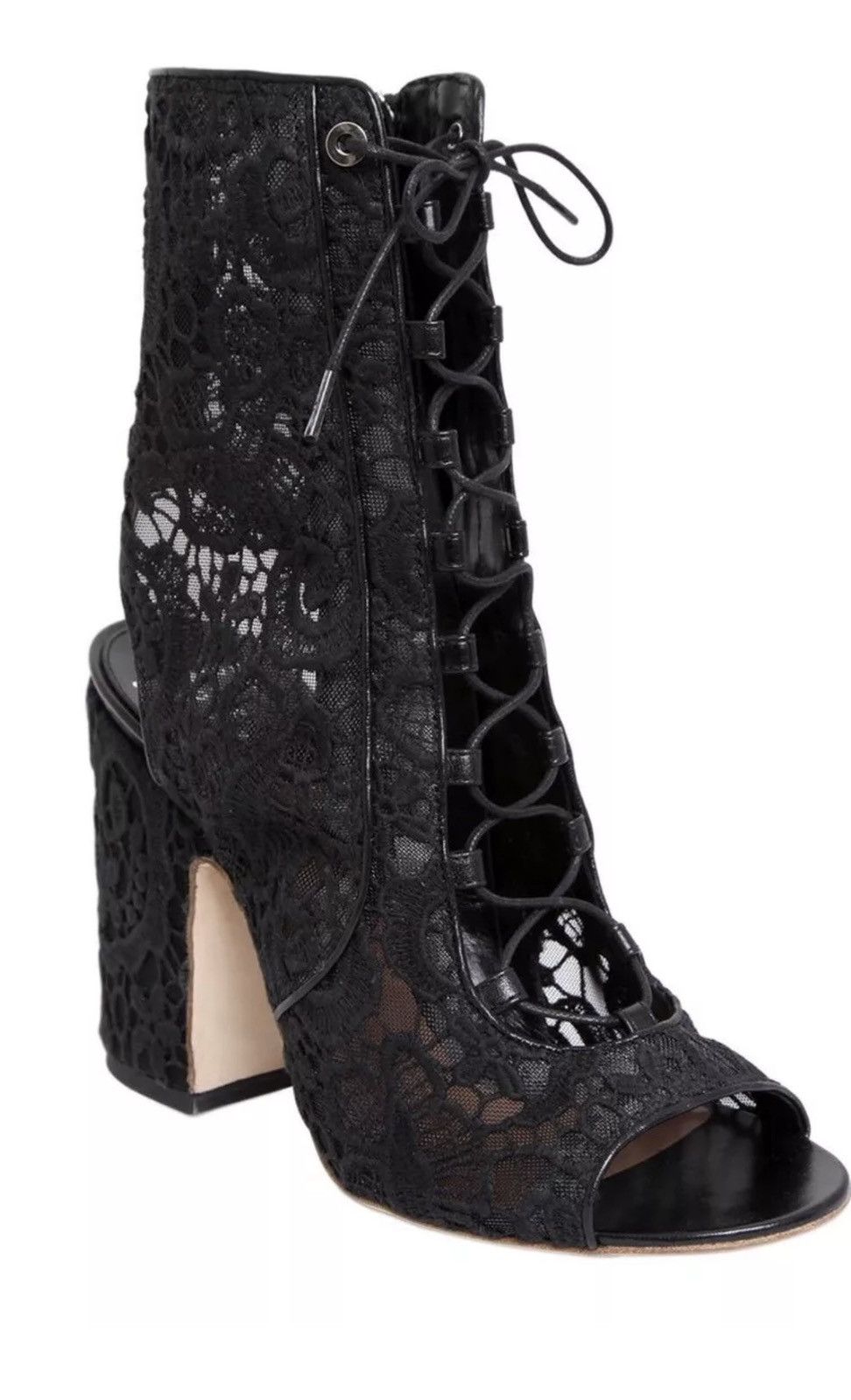 Other Laurence Dacade Paris Black Lace Up Ankle Boots US 6.5-7 Size US 6.5 / IT 36.5 - 6 Thumbnail