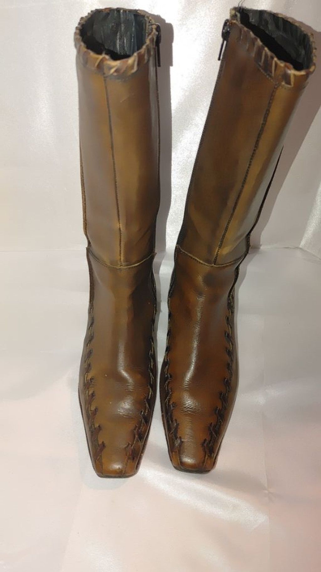 Pinko Pikolinos Whip Stitch Naturellement Boots Size 38 Size US 7.5 / IT 37.5 - 6 Thumbnail