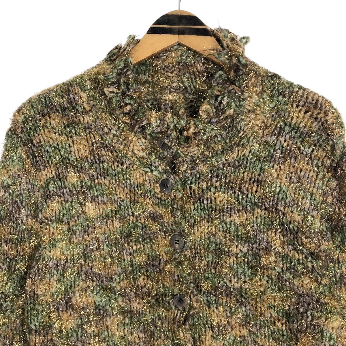 Issey Miyake Haat Issey Miyake A/W 2015 Knitted Sweater Button Up Size XXS / US 00 / IT 34 - 3 Thumbnail