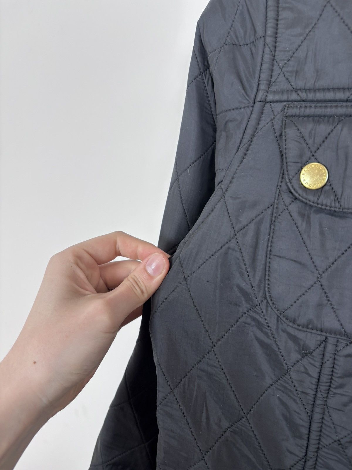 Barbour Barbour International Women’s Polarquilt Jacket Quilted Coat Size M / US 6-8 / IT 42-44 - 7 Thumbnail