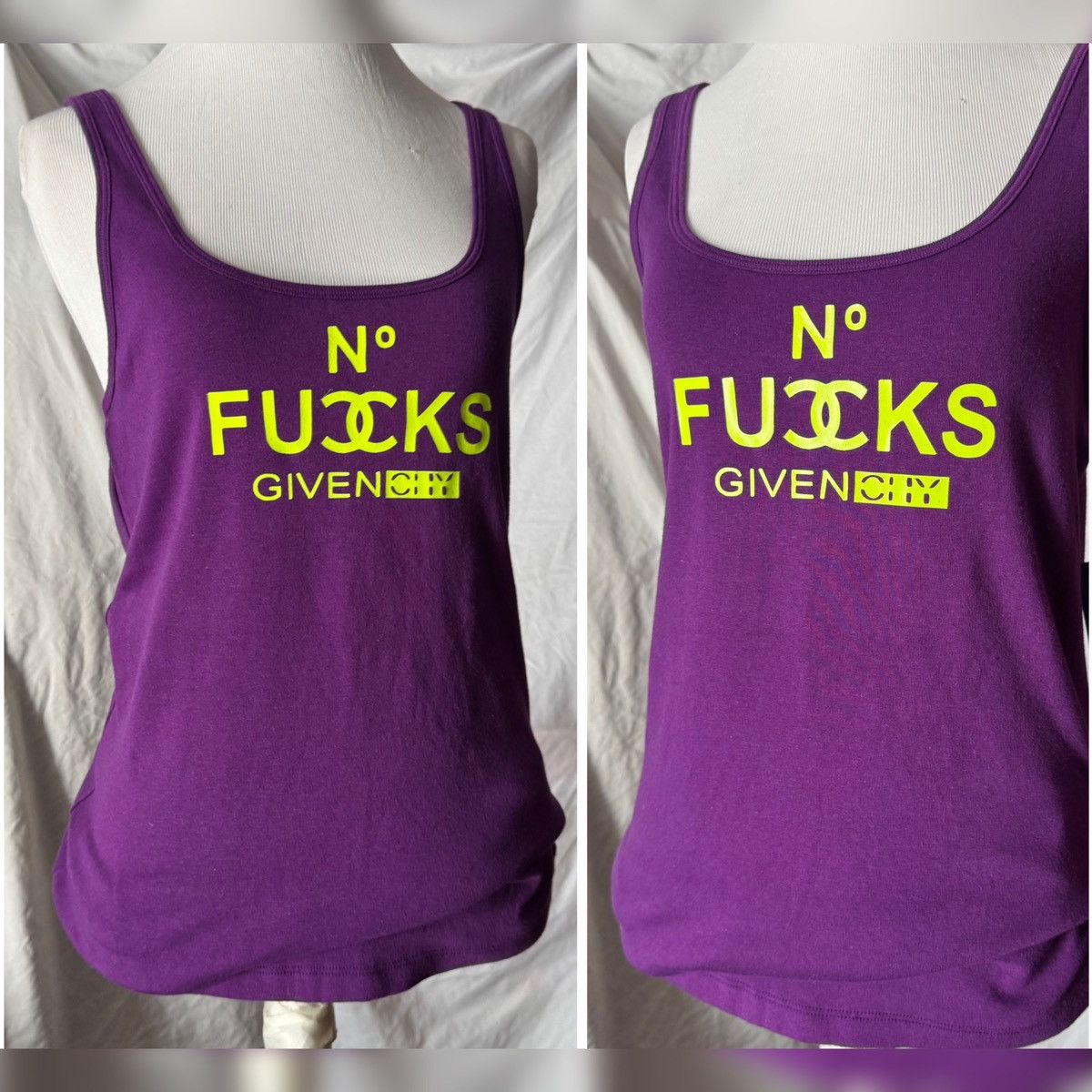 Old Navy Plum & Neon, Tami Cami, Custom Tank Top Size L / US 10 / IT 46 - 7 Thumbnail