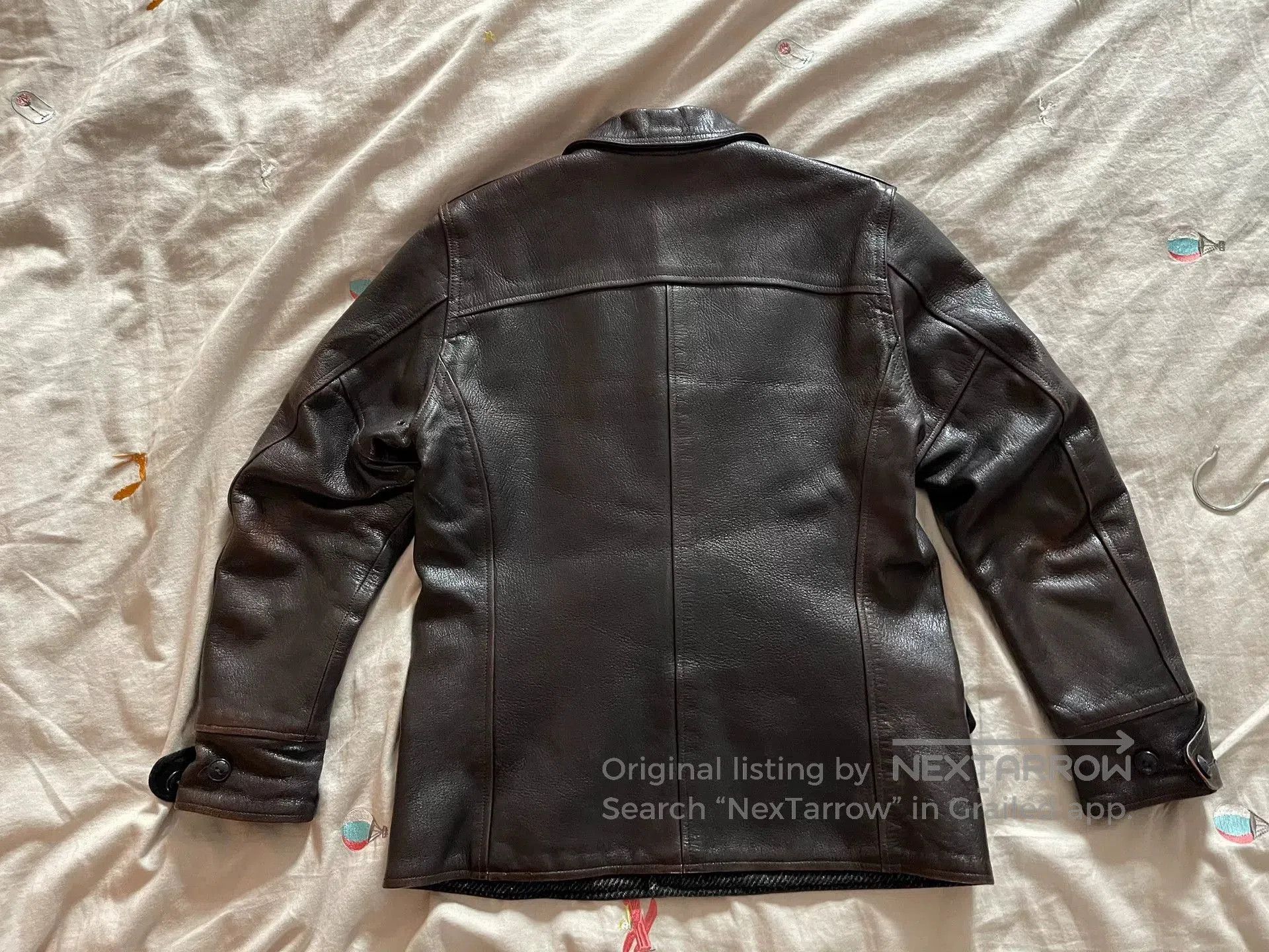 Freewheelers burgundy leather jacket with great condition. Size US M / EU 48-50 / 2 - 9 Thumbnail