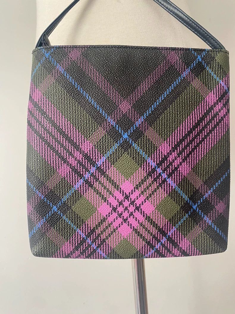 Vivienne Westwood Vivienne Westwood size os Saturn purple checkered shoulder Size ONE SIZE - 4 Thumbnail