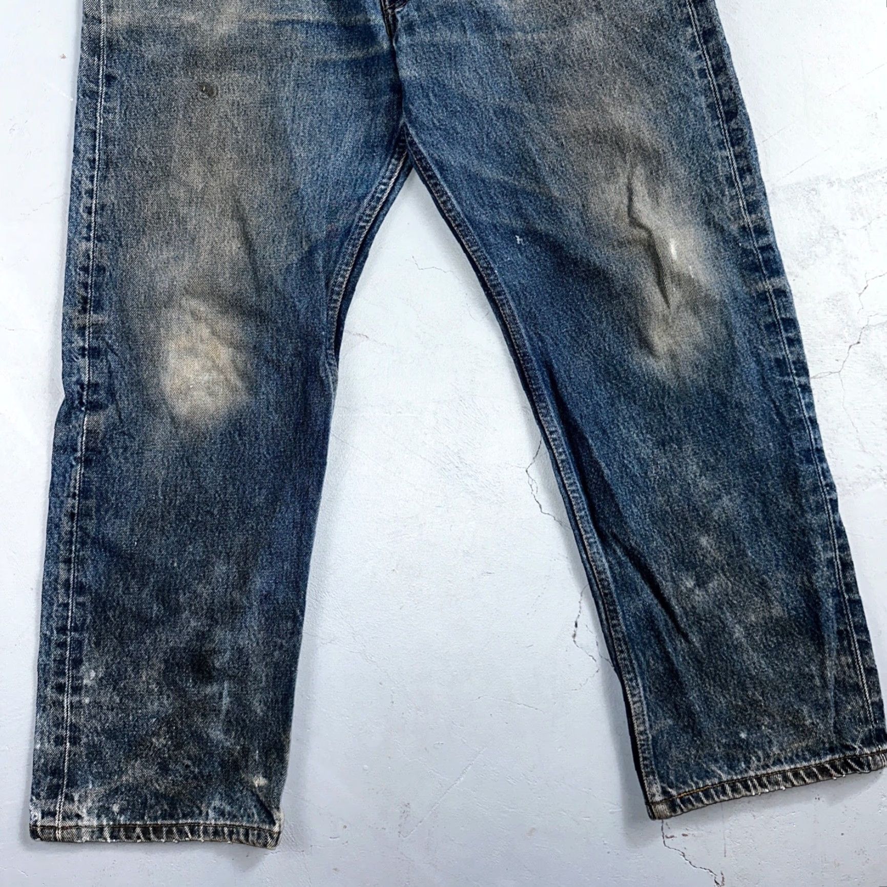 Levi's VINTAGE Levi's 501 Jeans Straight Men 36x30 Medium Blue Denim 90s 90s Mexico Y2K Classic Size US 36 / EU 52 - 3 Thumbnail