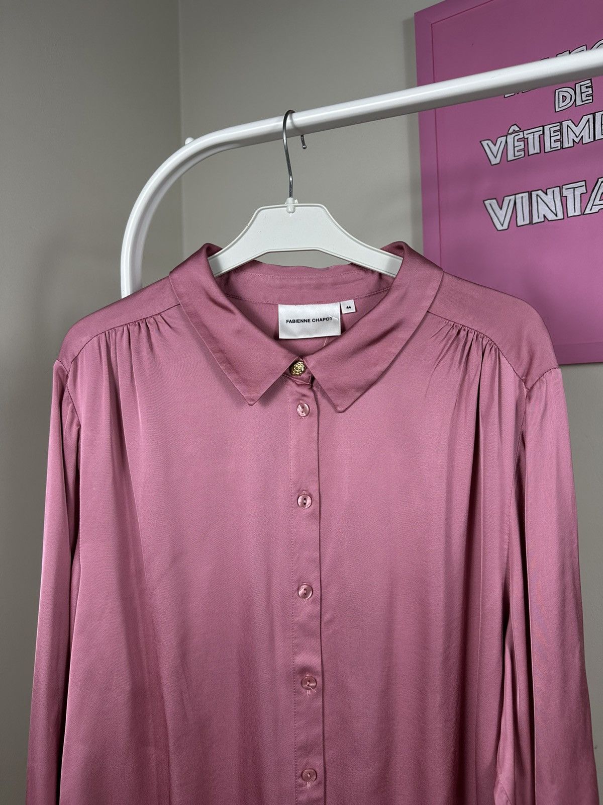 Other Fabienne Chapot Luca Blouse Button Up Size M / US 6-8 / IT 42-44 - 4 Thumbnail
