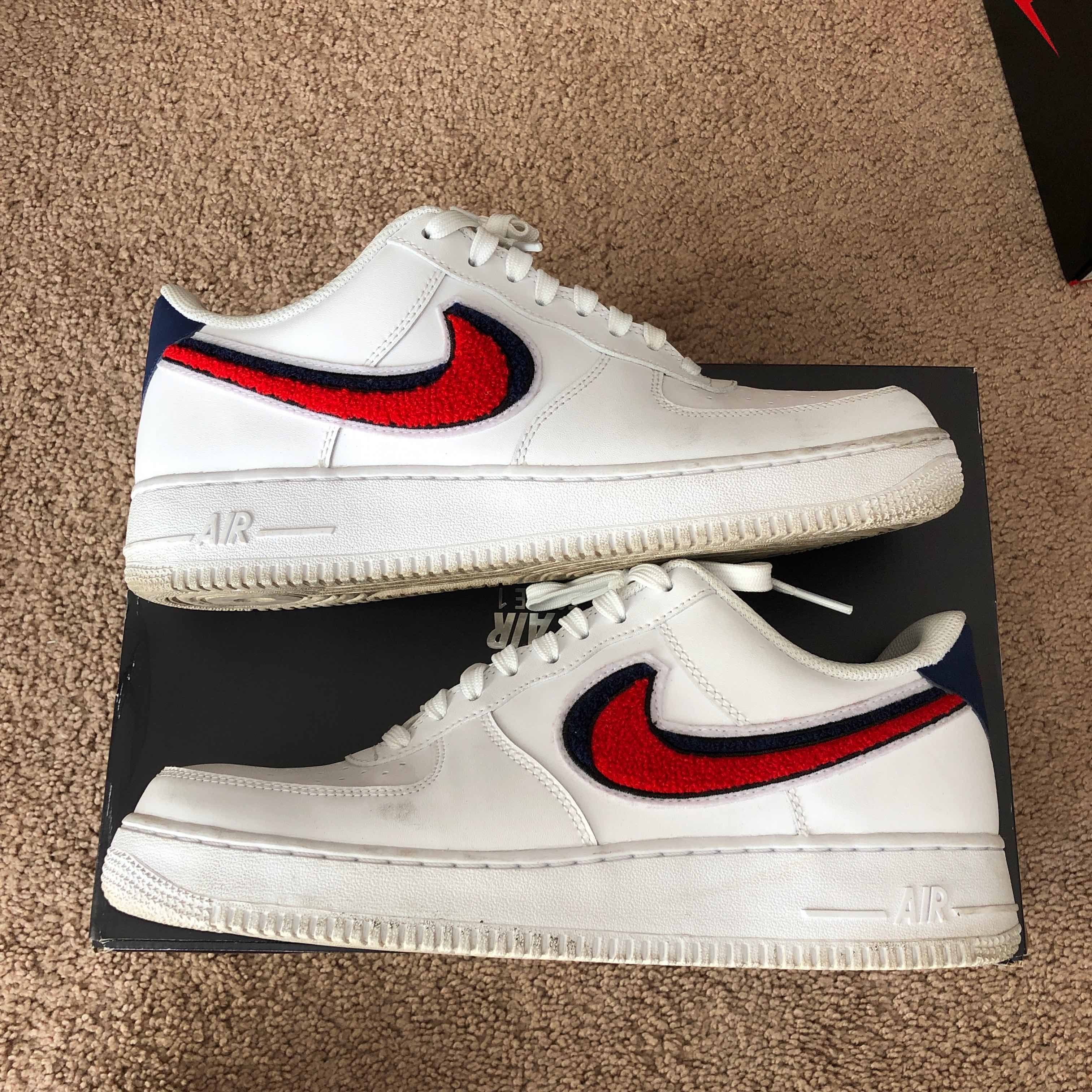 Air Force 07 LV8 Chenille Swoosh
