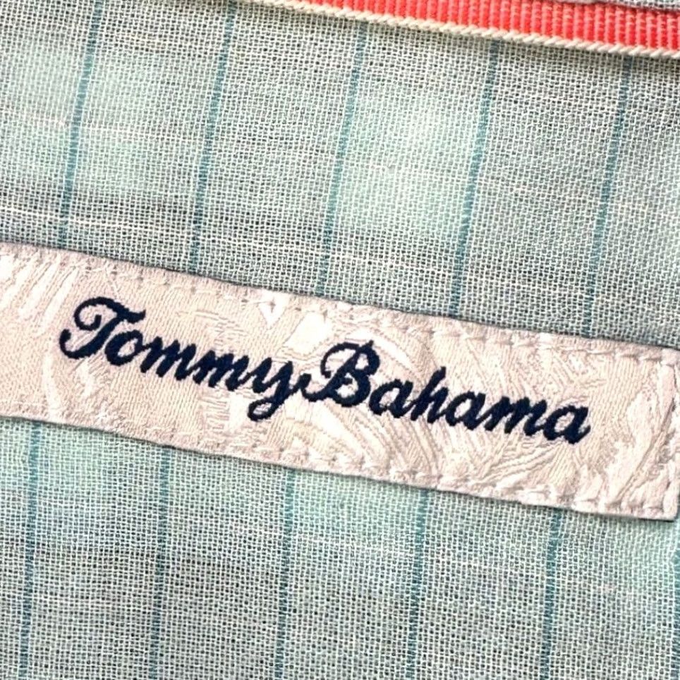 Tommy Bahama Tommy Bahama Shirt Mens Large Blue White Plaid Button Down Long Sleeve Casual Size US L / EU 52-54 / 3 - 4 Thumbnail