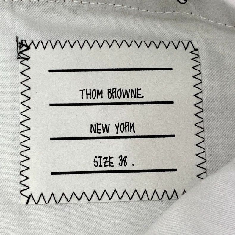 Thom Browne Thom Browne size38 Kasikay cotton wide leg casual trousers Size US 38 / EU 54 - 6 Thumbnail