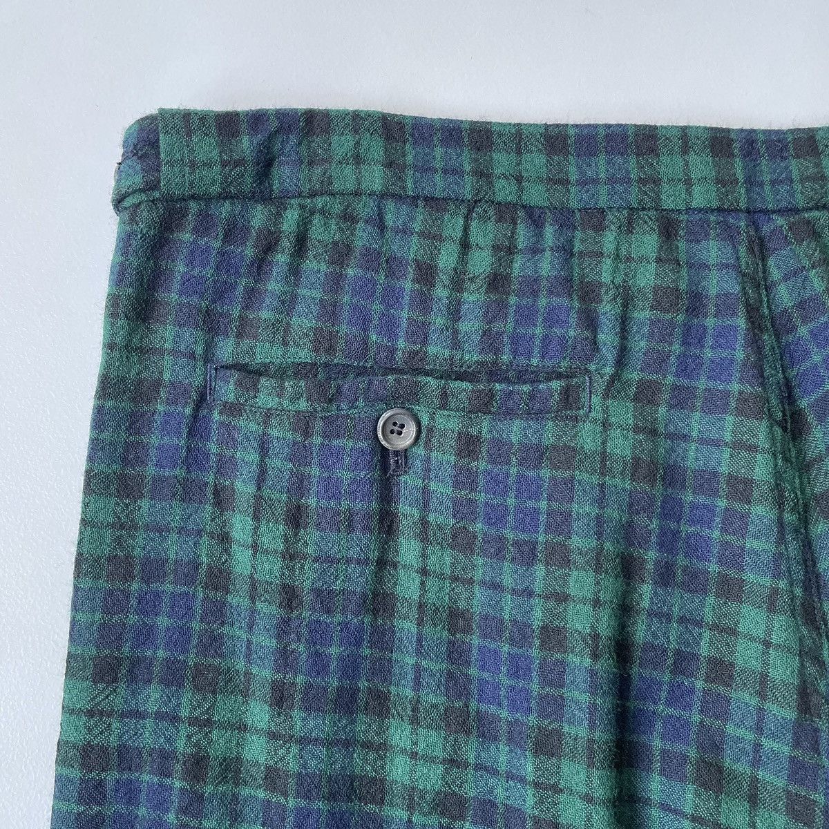 Comme des Garcons ‘Reworked Tartan Panelled’ Wool Trousers Size US 34 / EU 50 - 12 Thumbnail