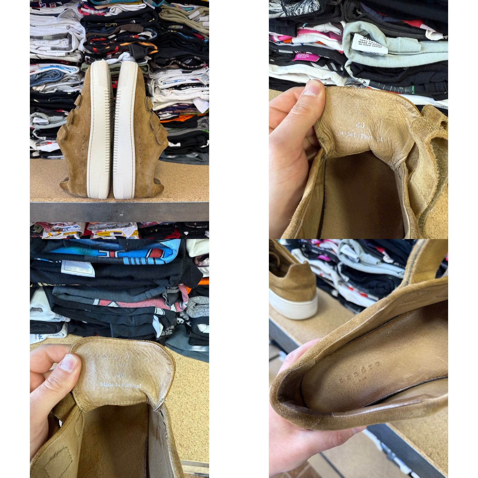Sandro Sandro Paris Luxury Suede Sneakers Women Rare Retro Hype Beige 40 Nike? Size US 9 / IT 39 - 8 Thumbnail