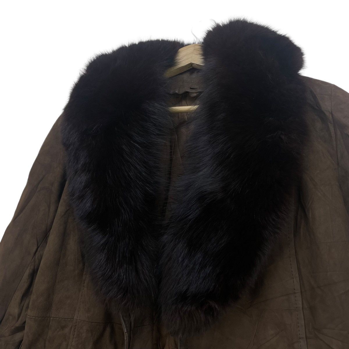Genuine Leather × Japanese Brand Genuine Leather Fur Jacket Size S / US 4 / IT 40 - 5 Thumbnail