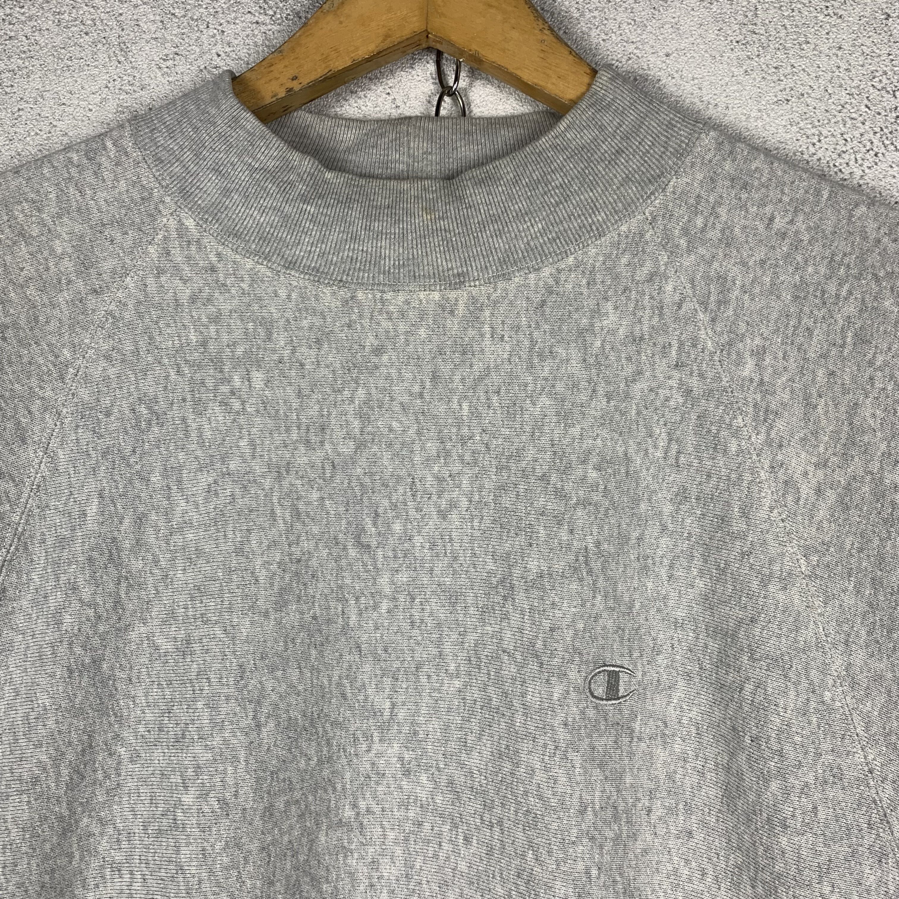 Champion Champion Mock Neck Sweater Crewneck Size US M / EU 48-50 / 2 - 2 Thumbnail