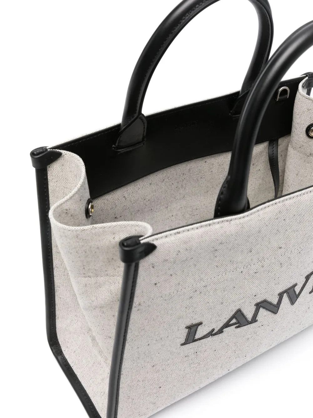 Lanvin o1y0326 Size : OS / Handbag in Gray/Black Size ONE SIZE - 5 Thumbnail