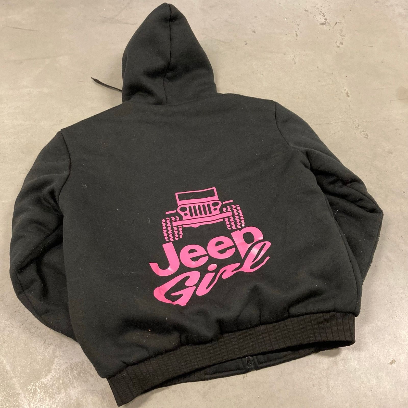 Vintage Y2K fur lined jeep girl hoodie Size M / US 6-8 / IT 42-44 - 2 Thumbnail
